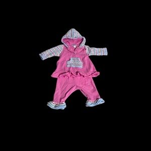 Hartstrings Pink Baby Outfit